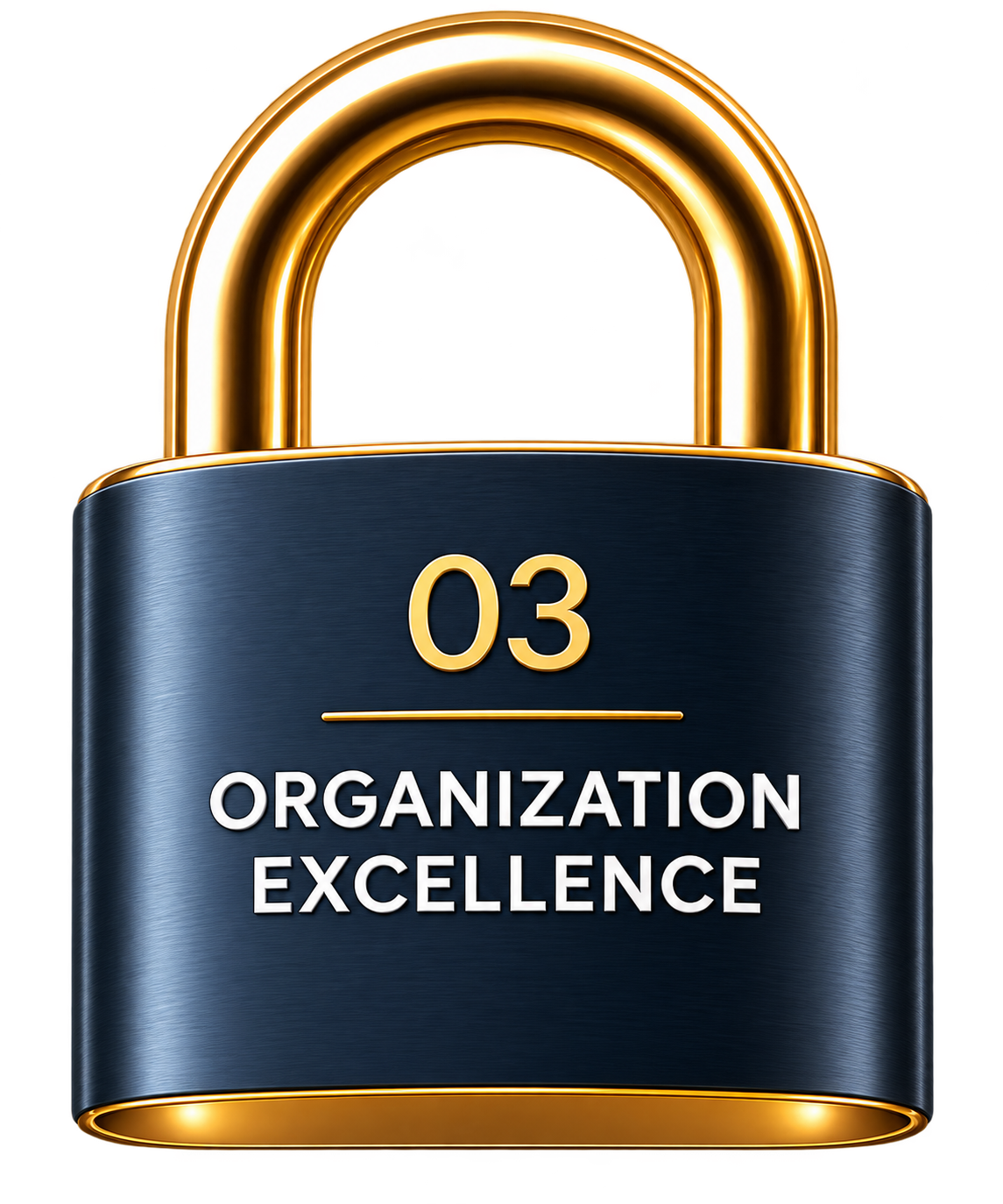 Padlock 03 — Organization Excellence